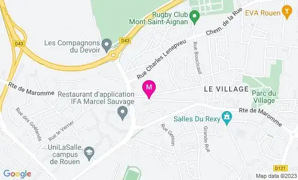 Localisation Restaurant  Le Druide