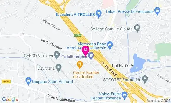 Localisation Restaurant  L