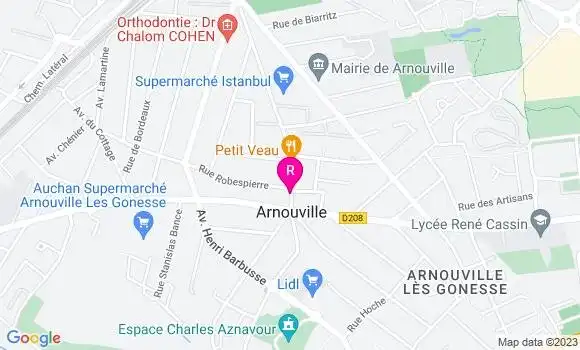 Localisation Restaurant  Le Jean Jaurès