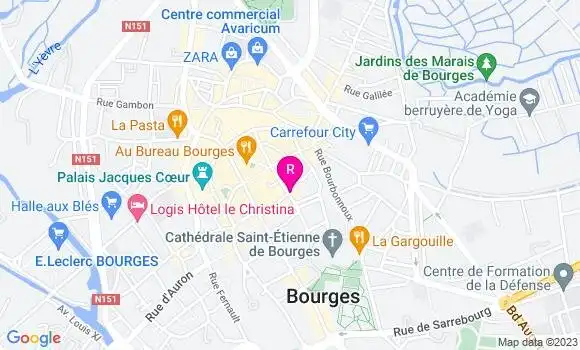 Localisation Restaurant  Le Louis Xi