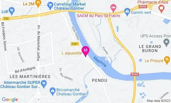 Localisation Restaurant  L
