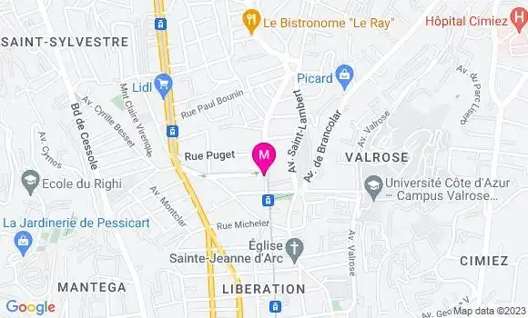 Localisation Restaurant  Pizza Square