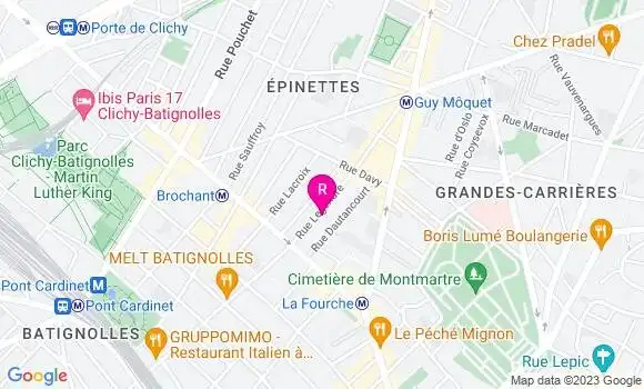 Localisation Café Aux Artistes