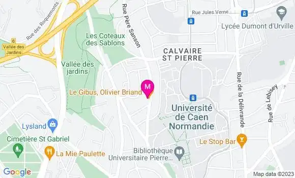 Localisation Restaurant  Le Gibus