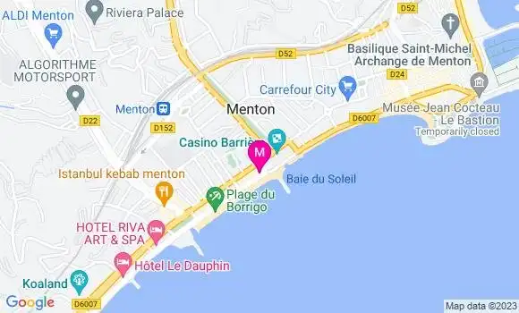 Localisation Restaurant  Les Artistes