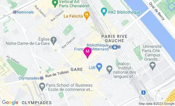 Localisation Restaurant  O