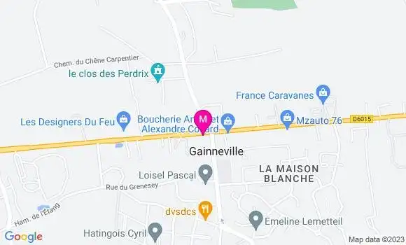 Localisation Restaurant  La Palombière