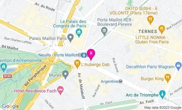 Localisation Restaurant  L