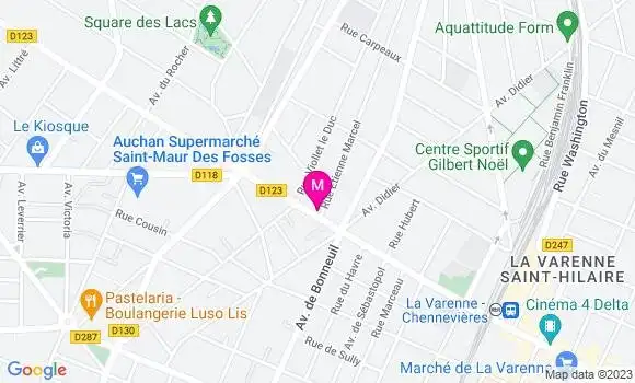 Localisation Restaurant  Le Carthy