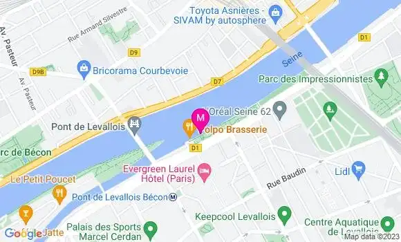 Localisation Brasserie Polpo