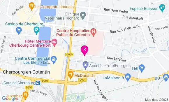 Localisation Restaurant  L