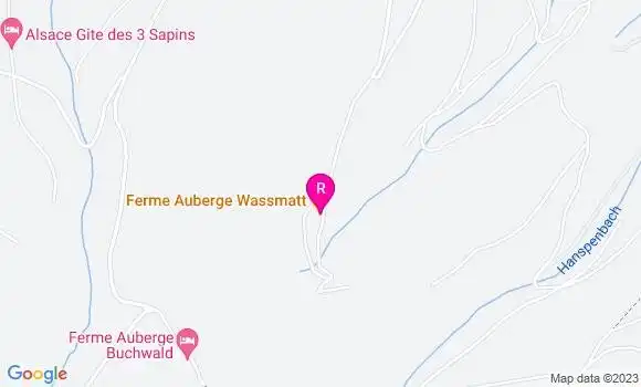 Localisation Ferme Auberge Wassmatt