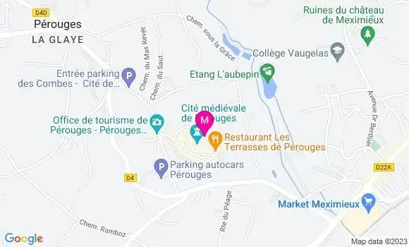 Localisation Auberge du Coq