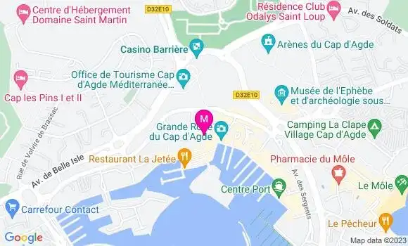 Localisation Restaurant  Le Loft