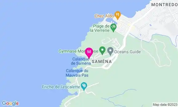 Localisation Restaurant  Les Tamaris
