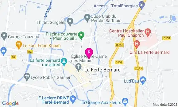 Localisation Restaurant Chinois Fleur de Lotus