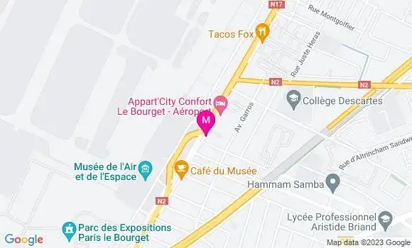 Localisation Restaurant  Aero Resto