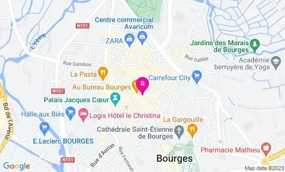 Localisation Restaurant  Le Café Resto Pablo