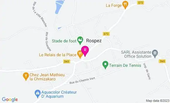 Localisation Restaurant  Le Relais de la Place