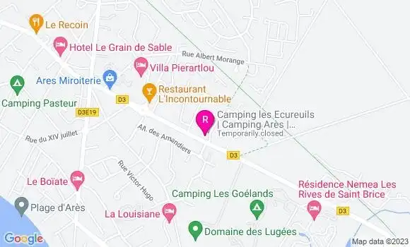 Localisation Restaurant  Le Pitey