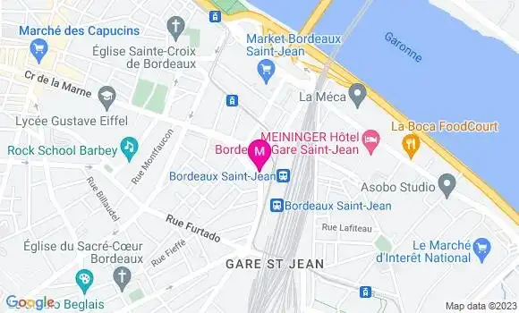 Localisation La Taverne du Midi