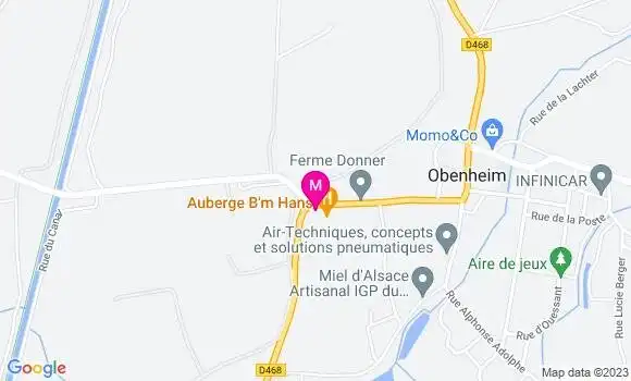 Localisation Auberge B