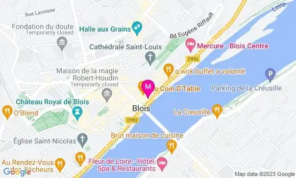 Localisation Le Bistrot de Léonard