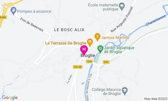 Localisation Restaurant  L