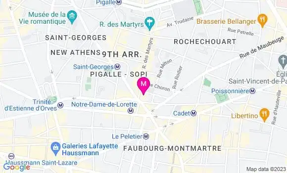 Localisation Restaurant  Le Dream Café