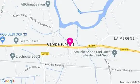 Localisation Restaurant Grill La Grillade au Bois