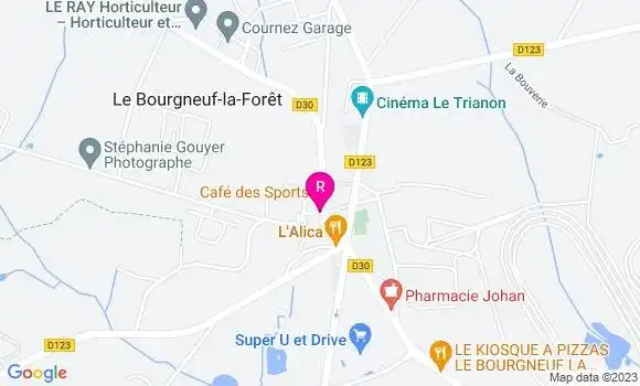 Localisation La Vieille Auberge
