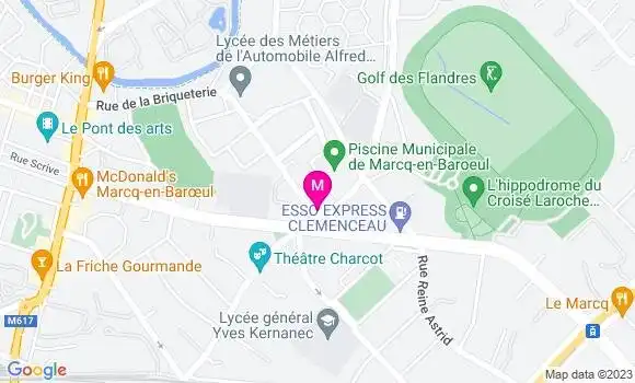 Localisation Restaurant  A l