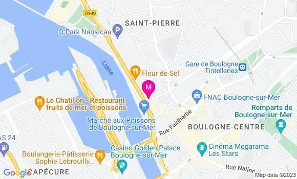 Localisation Brasserie Le Gambetta