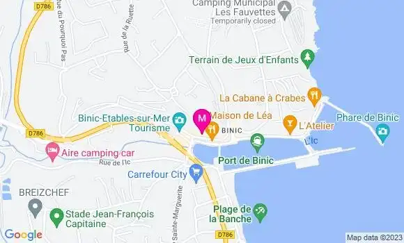 Localisation La Crêperie de l