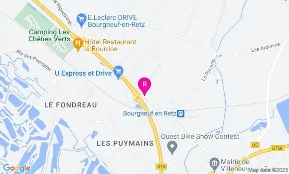 Localisation Restaurant  Le Col Vert