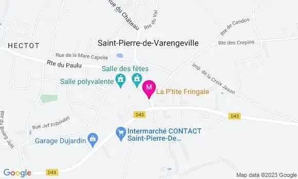 Localisation Restaurant  La P