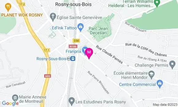 Localisation Restaurant  L