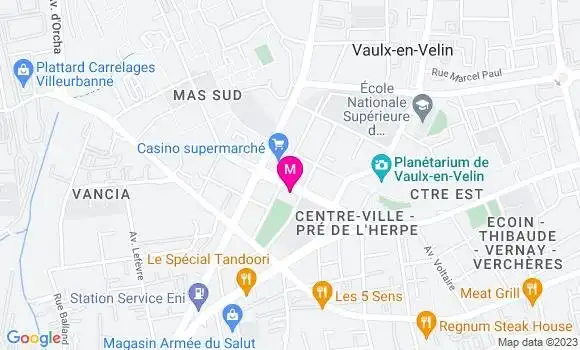 Localisation Restaurant  La Bella Vita