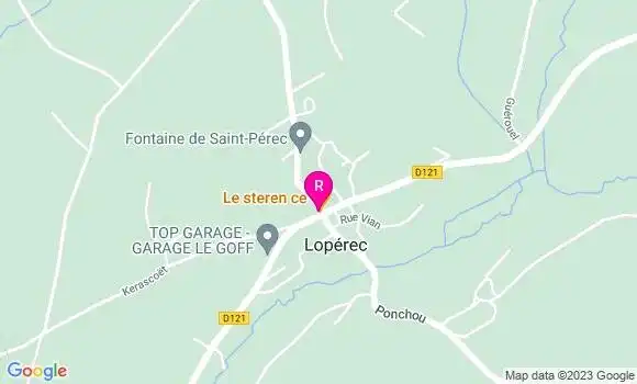 Localisation Restaurant  Le Steren