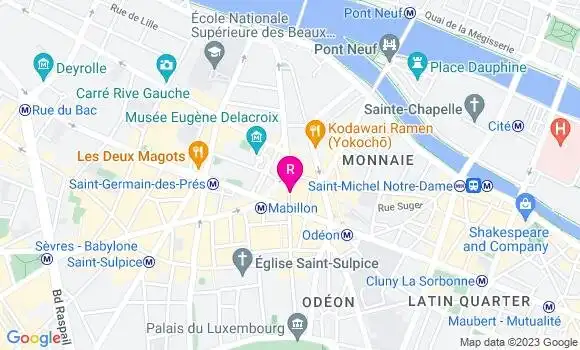 Localisation Bistrot Huguette
