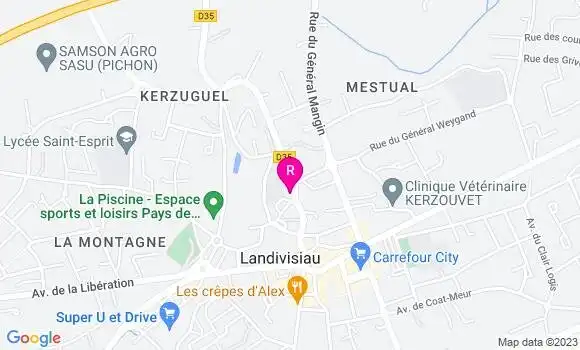 Localisation Restaurant  Kinh Do