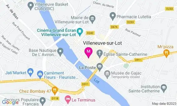 Localisation Restaurant  La Mine