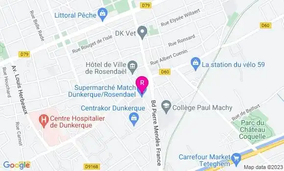 Localisation Restaurant  Le Lafayette