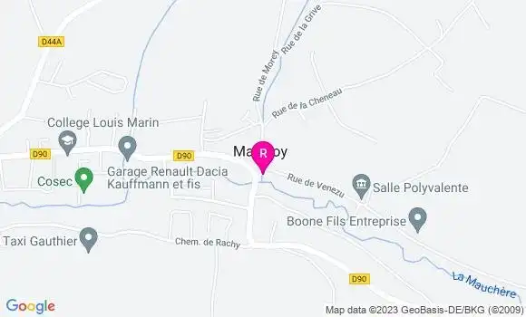 Localisation Restaurant Grill Moulinet et Cie