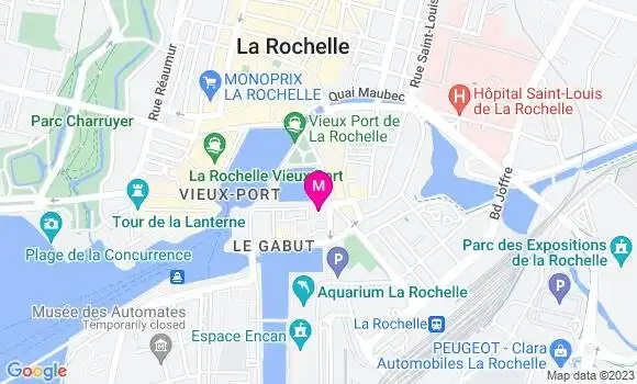 Localisation Restaurant  Les Grands Yachts