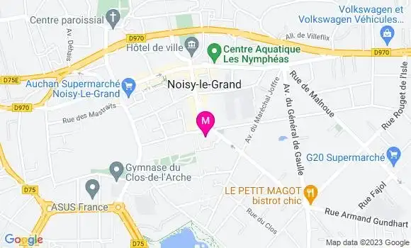 Localisation Café des Arts