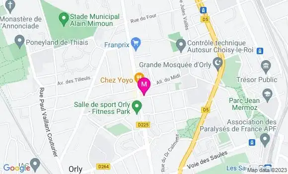 Localisation Restaurant  Saveurs de Fée