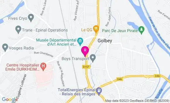 Localisation Restaurant  Les Saveurs de Tunisie