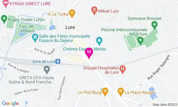 Localisation Restaurant  Le Sirocco