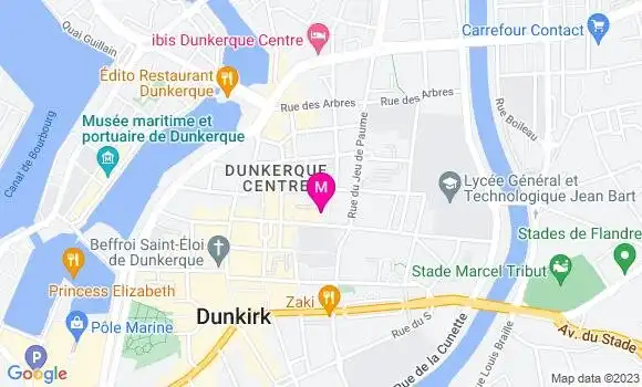 Localisation Restaurant  Les Coulisses